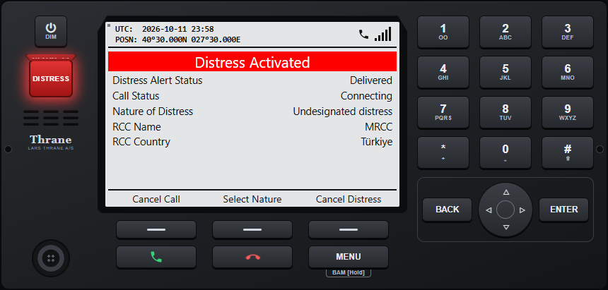 Alarm gönderildi